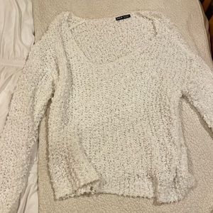 Soft white sweater